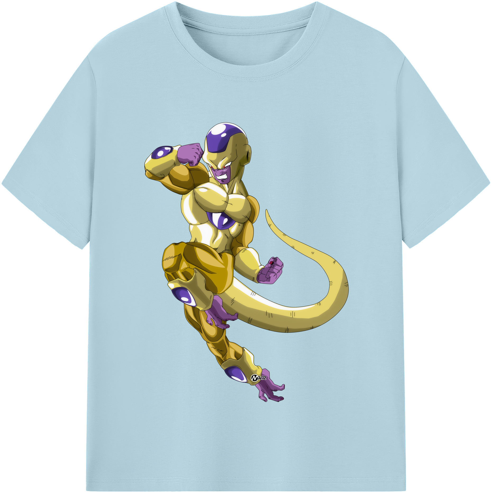 （画像用） ドラゴンボール フリーザ DRAGON BALL Frieza 綿100％半袖Tシャツ（フロントプリント）
